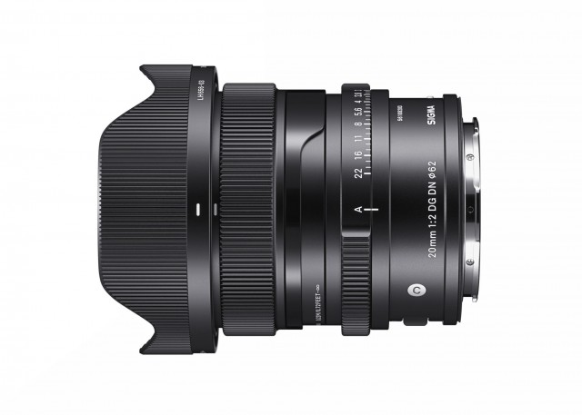 Sigma 20mm F2 DG DN for E-mount and L-mount Unveiled